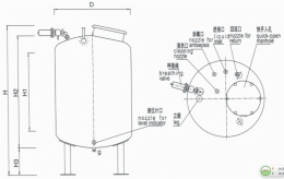 立式单层储液罐